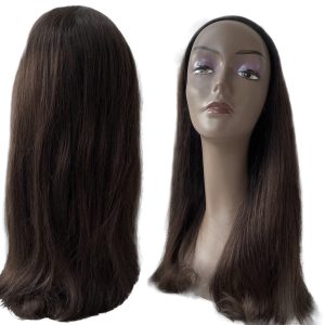 Ciocche di Volume con Fascia Deluxe Castano Mogano