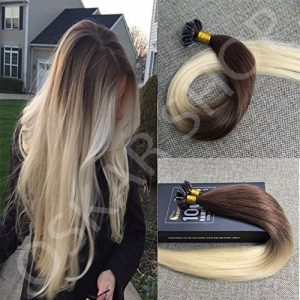 Estensioni Cheratina Collezione Nera #6 Bianco