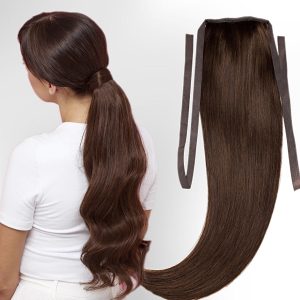 Coda di capelli Russian Castano Medio #4