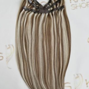 Tessitura Eva Hair (6D capelli russi autentici) Castano con Meches II #6/#60