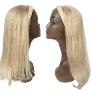 Ciocche di Volume con Fascia Deluxe Biondo Platino