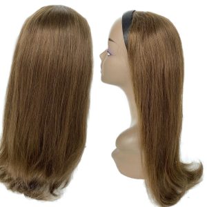 Ciocche di Volume con Fascia Deluxe Castano Frappé