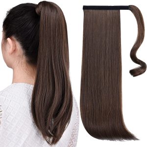 Coda di capelli con velcro Magic Tail #5 Castano Naturale