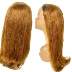 Ciocche di Volume con Fascia Deluxe Biondo Nocciola