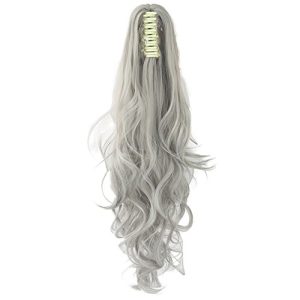 Coda di capelli con pinze Grigio