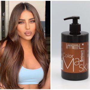 Maschera Tonalizzante Imel Professional Marrone 500ml