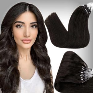 Estensioni Microring Russian Hair #3 Cioccolato Scuro