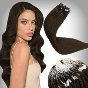 Estensioni Microring Russian Hair #3J Cioccolato