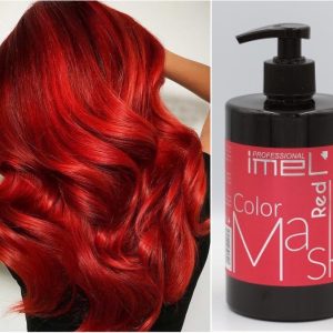 Maschera Tonalizzante Imel Professional Rosso 500ml