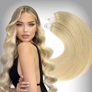 Estensioni Microring Russian Hair #22 Biondo Luminoso