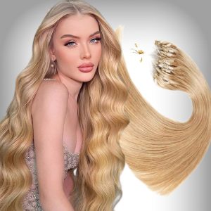 Estensioni Microring Russian Hair #27 Biondo Miele