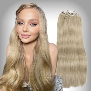 Estensioni Microring Russian Hair #16 Biondo Naturale