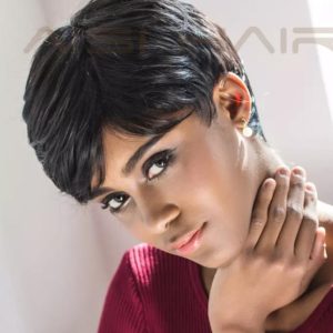 Parrucca in Capelli Naturali Soft Nero