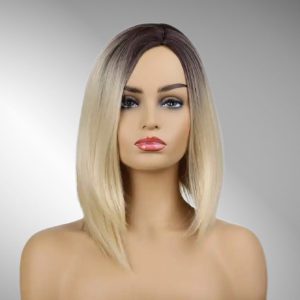 Parrucca bobo ombre blonde