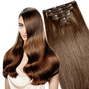 Clip-on Russian Castano Naturale #6