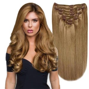 Clip-on Russian Biondo Nocciola #8