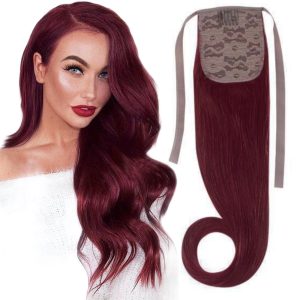 Coda di capelli Oskar Borgogna