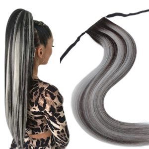 Coada de par Deluxe Balayage #1/ Grigio Chiaro