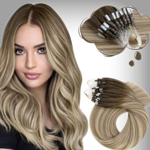 Estensioni Microring Russian Hair Balayage #6/#18