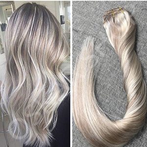 Ciocche Separate Oskar Balayage Grigio Chiaro #18