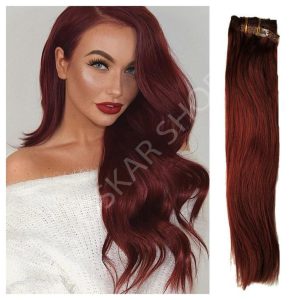 Ciocche Separate Oskar Borgogna 2