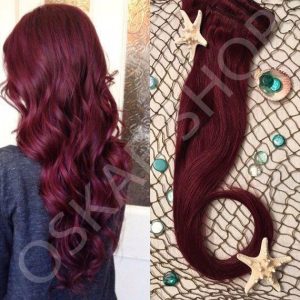 Ciocche Separate Oskar Borgogna