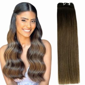 Clip On Premium Dritto Collezione Nera Ombre #1B #7