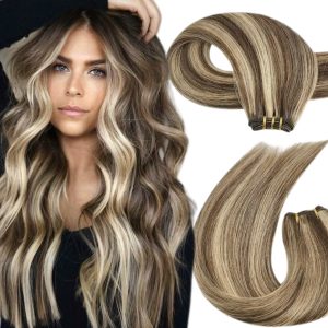 Clip On Premium Dritto Collezione Nera Balayage Mechato #4 #613