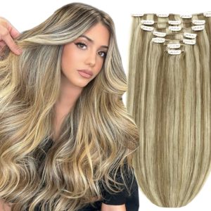 Clip On Premium Dritto Collezione Nera Balayage #7 #24