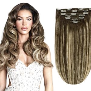 Clip On Deluxe Dritto Collezione Nera Balayage #4 #60