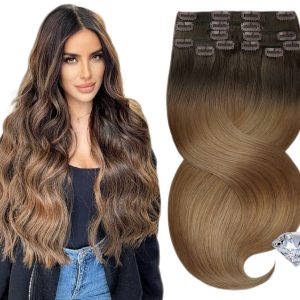 Estensioni Clip-On DeLuxe Extreme Ombre #2 #7