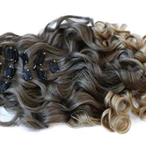 Clip-On Ondulati Sintetico Ombre 8 24