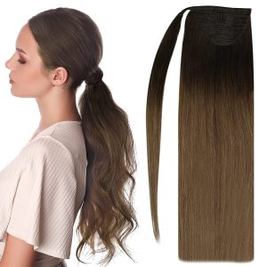 Coda di capelli con velcro Magic Tail Ombre #2/#8