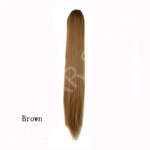 Coda di capelli con pinze #10