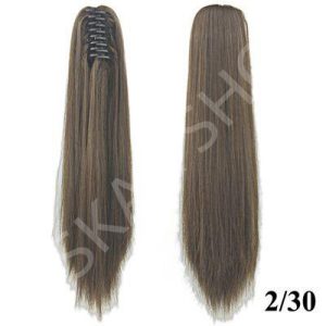 Coda di capelli con pinze #2 30 Liscia