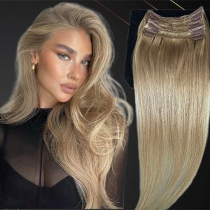 Extensioni Clip-on MiniGold Biondo Sabbia #18