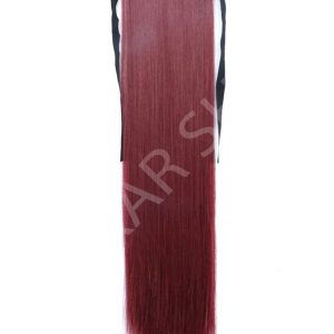 Coda di capelli sintetici #Borgogna