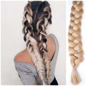 Estensioni per intrecci Biondo Beige