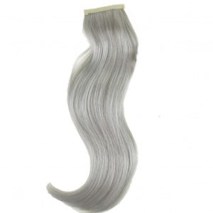 Coda di capelli sintetici Grigio