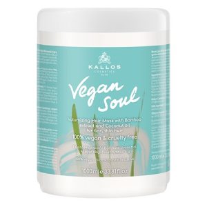 Maschera per Capelli per Volume con Estratto di Bambù e Olio di Cocco