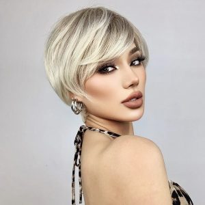 Parrucca Lady White Ombre