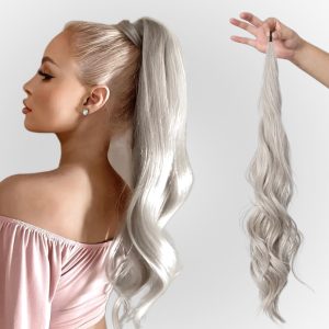 Coda di capelli ONE STEP Grigio Chiaro