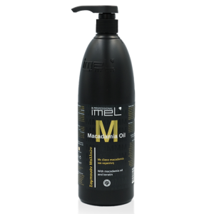 Shampoo Professionale con Olio di Macadamia e Cheratina, 1000 ml