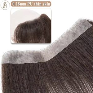 Ciocca con Adesivo di Capelli Naturali per Alopecia