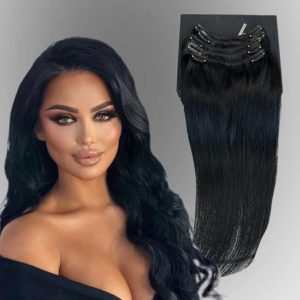 Extensioni Clip-on MiniGold Nero #1