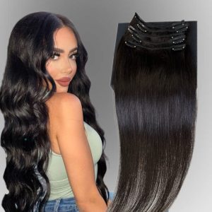 Extensioni Clip-on MiniGold Nero Naturale #1A