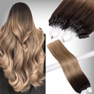 Estensioni Microring Russian Hair Ombre #2/#8