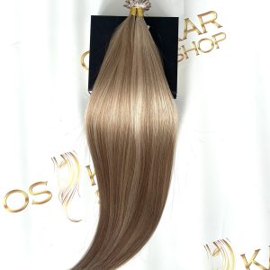 Estensioni Cheratina Capelli Russian Balayage #8/Argento