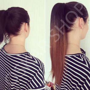 Coda di capelli sintetici Ombre 1B 7