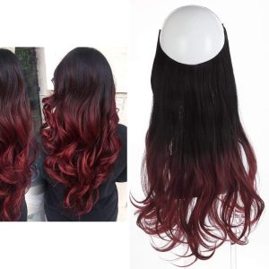 Estensioni Flip In Ombre #1B Borgogna